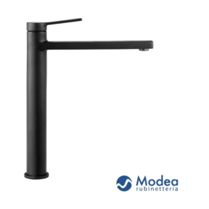 Μπαταρία μπάνιου MODEA ATLANTA Black matt νιπτήρα ψηλή