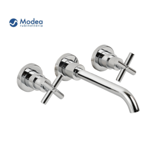 Εντοιχισμένη μπαταρία νιπτήρα MODEA MINIMAL RETRO chrome