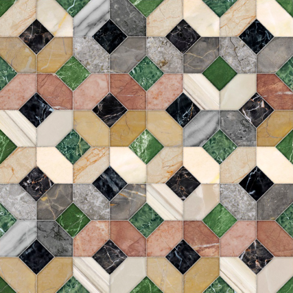 Πλακάκι MIX MARBLE PAVE 60x60