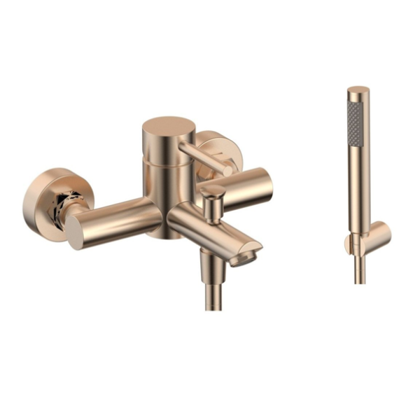 Μπαταρία μπάνιου ARTEMIS ROSE GOLD Inox λουτρού Μπαταρία μπάνιου ARTEMIS ROSE GOLD Inox λουτρού