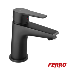 Μπαταρία μπάνιου FERRO RITTO Black matt νιπτήρα