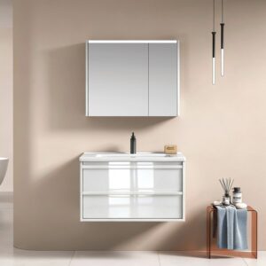 Σετ έπιπλο μπάνιου ELECTRA WHITE 80 (ΞΥΛΟ ΘΑΛΑΣΣΗΣ)