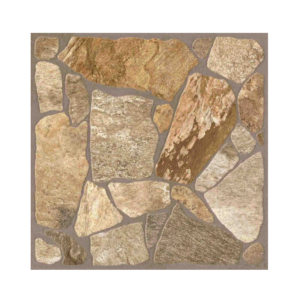 Πλακάκι απομίμηση πέτρας COBBLESTONE BROWN 45x45