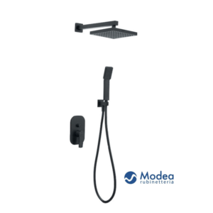 Σετ εντοιχισμού ντουζιέρας MODEA OPTIMA black matt
