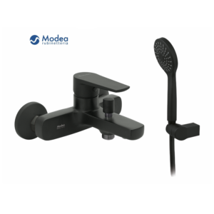 Μπαταρία μπάνιου MODEA OPTIMA black matt λουτρού