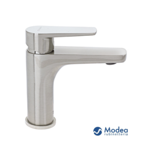 Μπαταρία μπάνιου MODEA OPTIMA Brushed nickel νιπτήρα