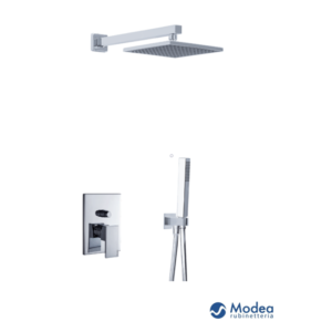 Σετ εντοιχισμού ντουζιέρας MODEA PIETRA chrome