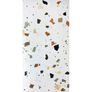 Πλακάκι απομίμηση μωσαϊκού TERRAZO WHITE 60x120