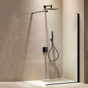 ΣΤΑΘΕΡΟ PANEL WALK IN BLACK MATT