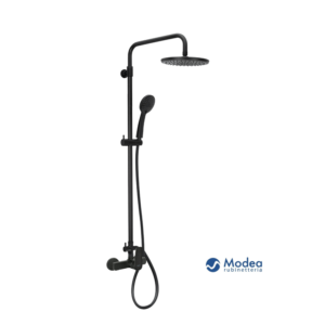 Στήλη ντούζ με μπαταρία MODEA OPTIMA Black matt