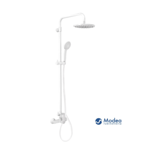 Στήλη ντούζ με μπαταρία MODEA OPTIMA white matt
