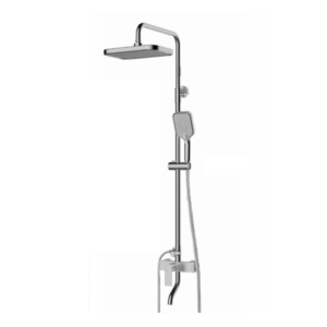 Στήλη ντούζ με μπαταρία ATENA inox Brush nickel
