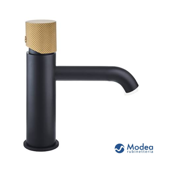 Μπαταρία μπάνιου MODEA ETNA MINIMAL Black Gold νιπτήρα