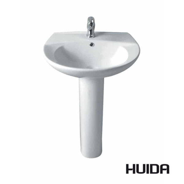 Νιπτήρας με κολώνα HUIDA PORTA 62x51 Νιπτήρας με κολώνα HUIDA PORTA 62x51