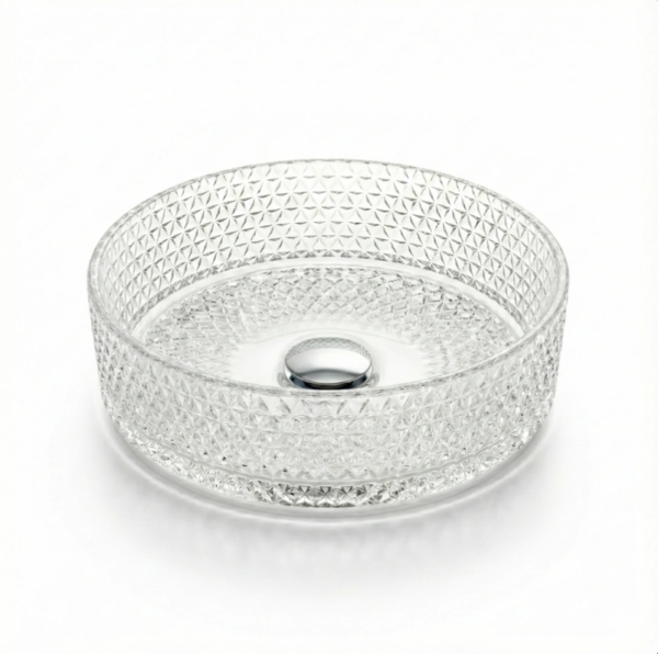 Νιπτήρας Glass Φ40 Νιπτήρας Glass Φ40