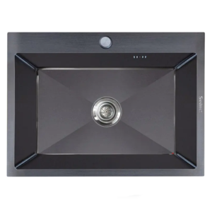 Νεροχύτης inox VISION SANITEC Black