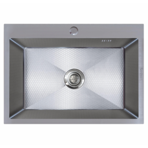 Νεροχύτης inox VISION SANITEC Honey comb