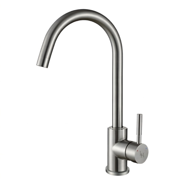 Μπαταρία πάγκου μίας παροχής STAINLESS STEEL